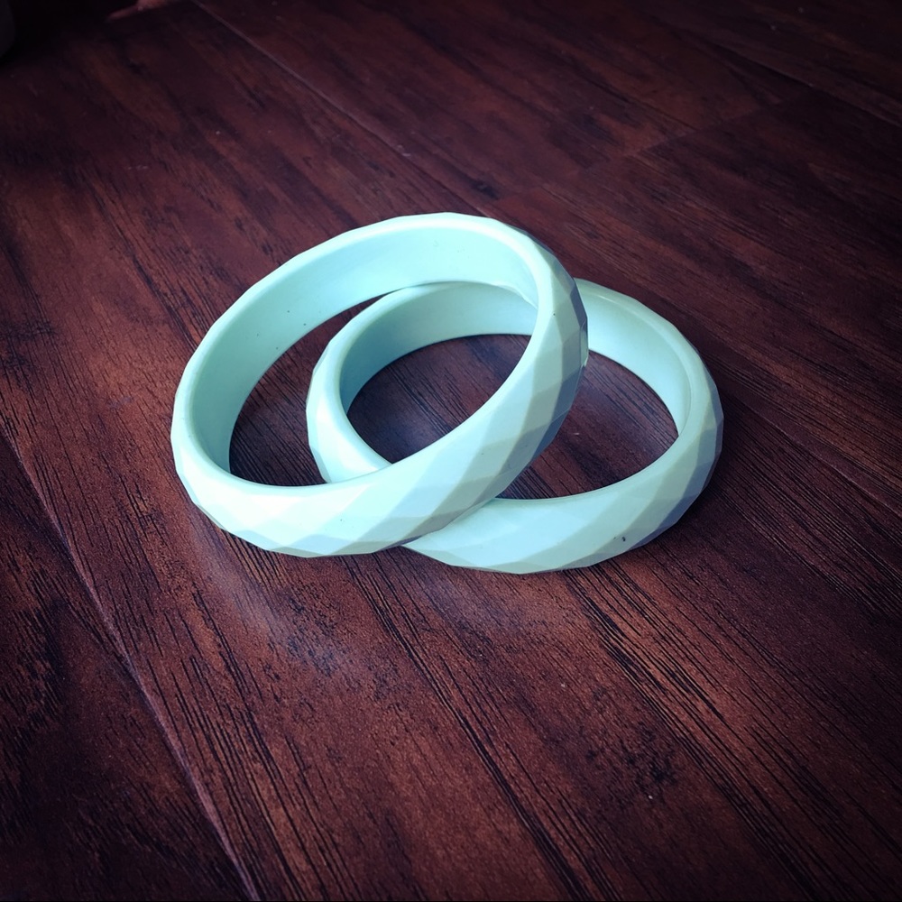 | H&M | Set of 2 Blue Bangles